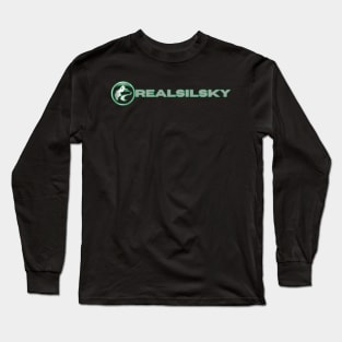 realSILSKY (green outline) Long Sleeve T-Shirt